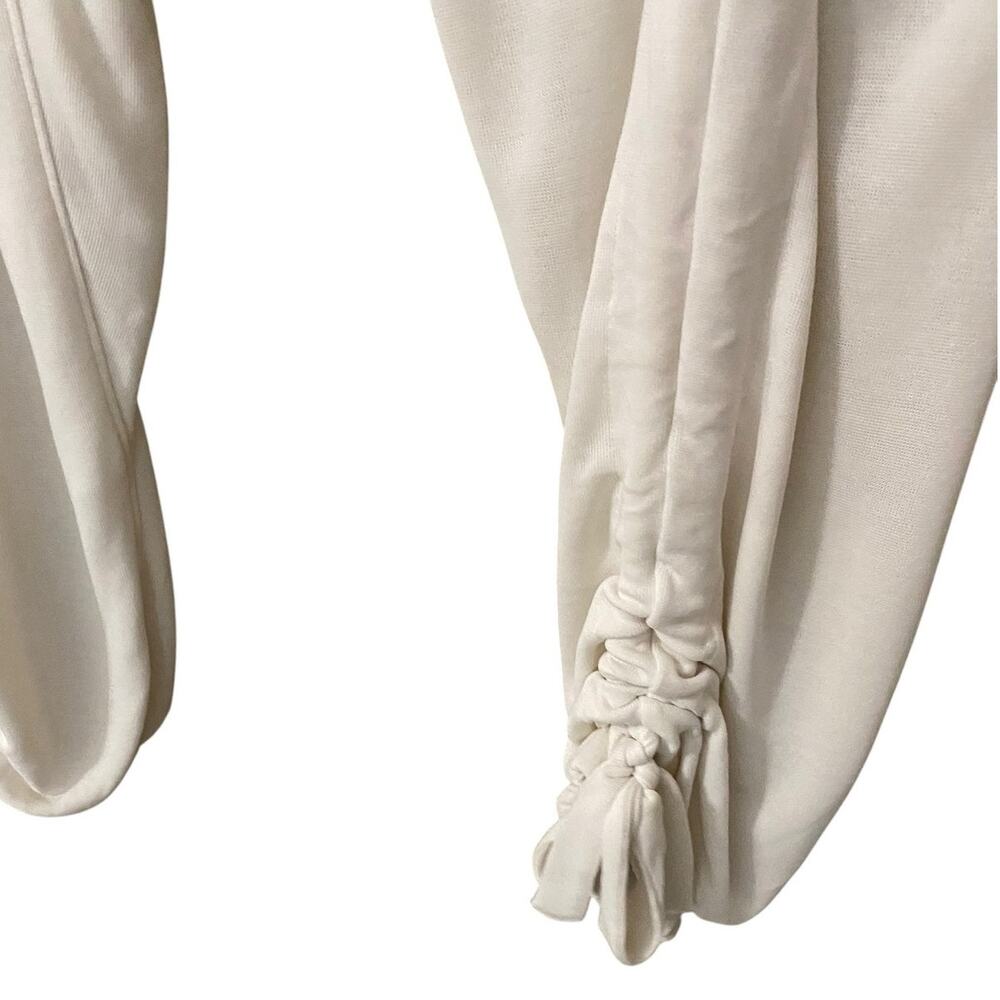 Free People FP Movement Pirouette Pant Large White Harem Baggy Sweatpant NEW NWT - Picture 7 of 12